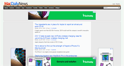 Desktop Screenshot of macdailynews.com