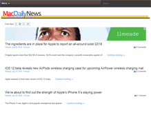 Tablet Screenshot of macdailynews.com